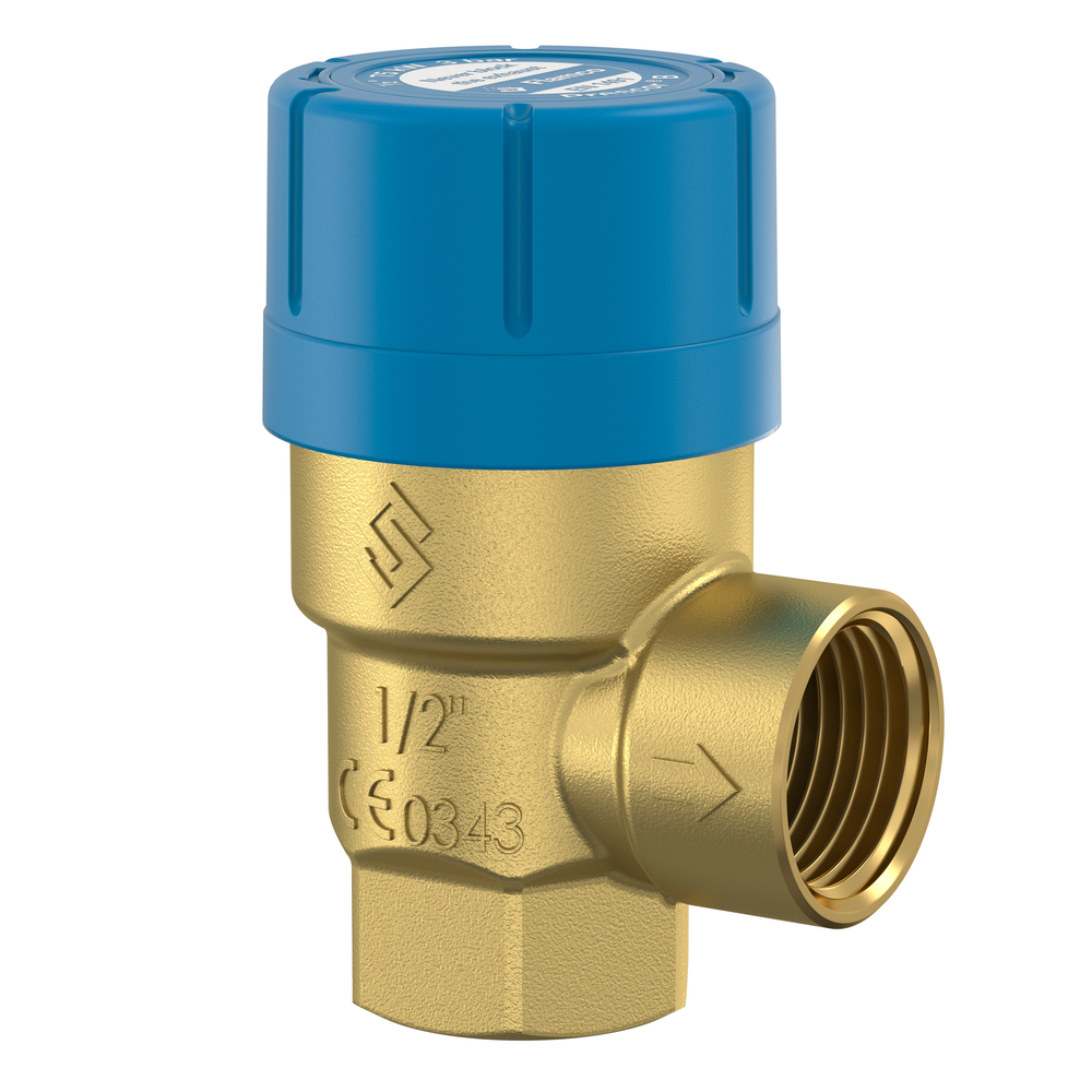 5 szt. - Prescor B 1/2", 6 bar, Zawór bezpieczeństwa 1